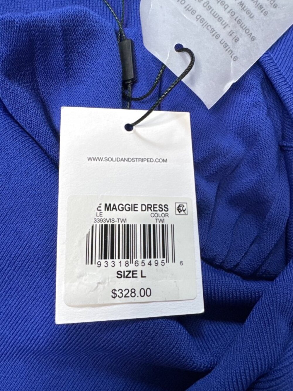 Solid & Striped The Maggie Dress Twilight Size Large , NWT - Picture 9 of 9